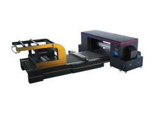 Online Sizing Flat Bed Screen + Digital Textile Printer D18FS Hybrid